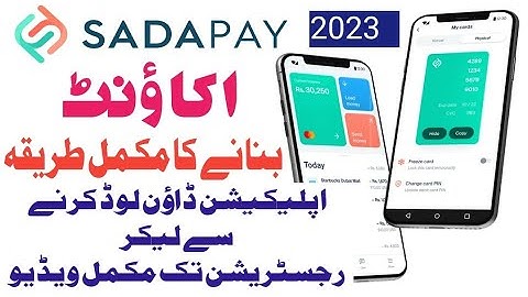 How to Create Sada Pay account in one Day | Sada Pay Account Registration 2023