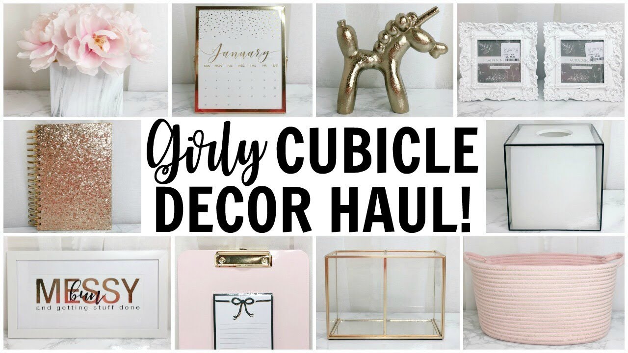 Girly Cubicle Office Decor Haul Homegoods Tj Maxx Target