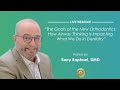 Pankey Webinar: The Goals of New Orthodontics: How Airway Thinking is Impacting Dentistry