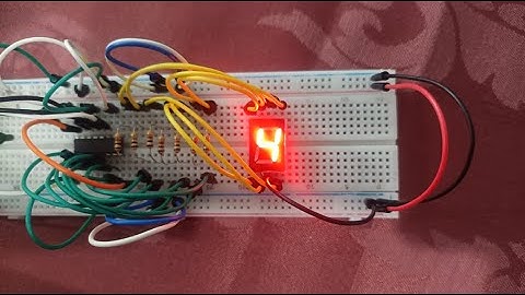 Registrador de deslocamento 74HC595 e display