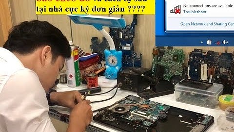 Sửa lỗi Wifi mất sóng báo chéo đỏ bị dấu X||Fix Red X on WiFi All Windows