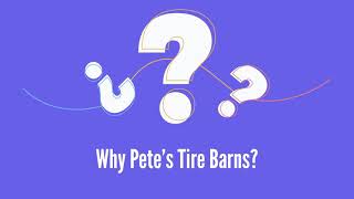 Start Your Next Chapter at Pete&#39;s Tire Barns