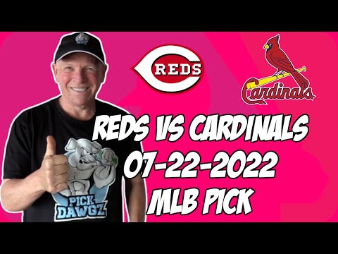 Cincinnati Reds vs St. Louis Cardinals 7/22/22 MLB Free Pick Free MLB Betting Tips