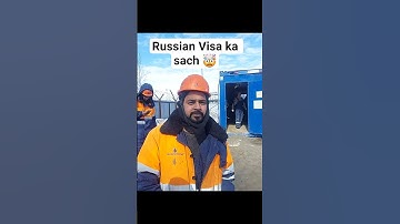 Russia 🇷🇺 Visa ki Sachchai | How is Russia work Visa #ytshorts #russia #trending #youtube #viral