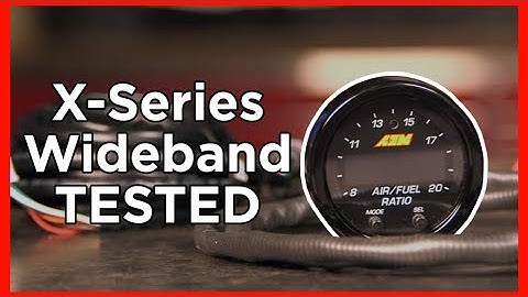 X-Series Wideband Gauge Set-Up and DYNO RUN