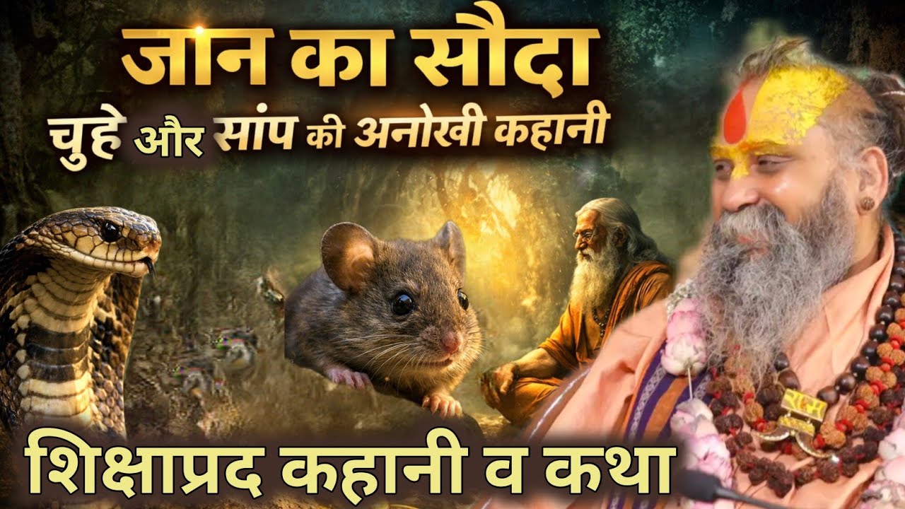 “चूहे और सांप की अनोखी कहानी | सुनकर आप आश्चर्यचकित हो जाएंगे!”और एक कथा। अवश्य सुने। #katha 