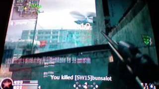 COD4 jumping  no-scope collateral damage(across the map)