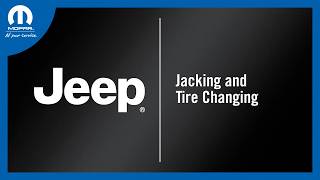 Jacking And Tire Changing How-To 2027 Jeep Cherokee