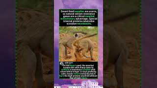 Built-In Venom Shield: Meerkat Hunts Deadly Scorpions Calmly #Meerkat#foryou #fyp #animals #funny