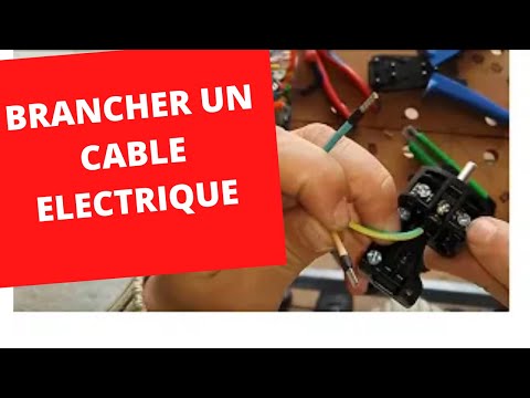 ⚡??Comment brancher un cable électrique /how to connect an electric cable