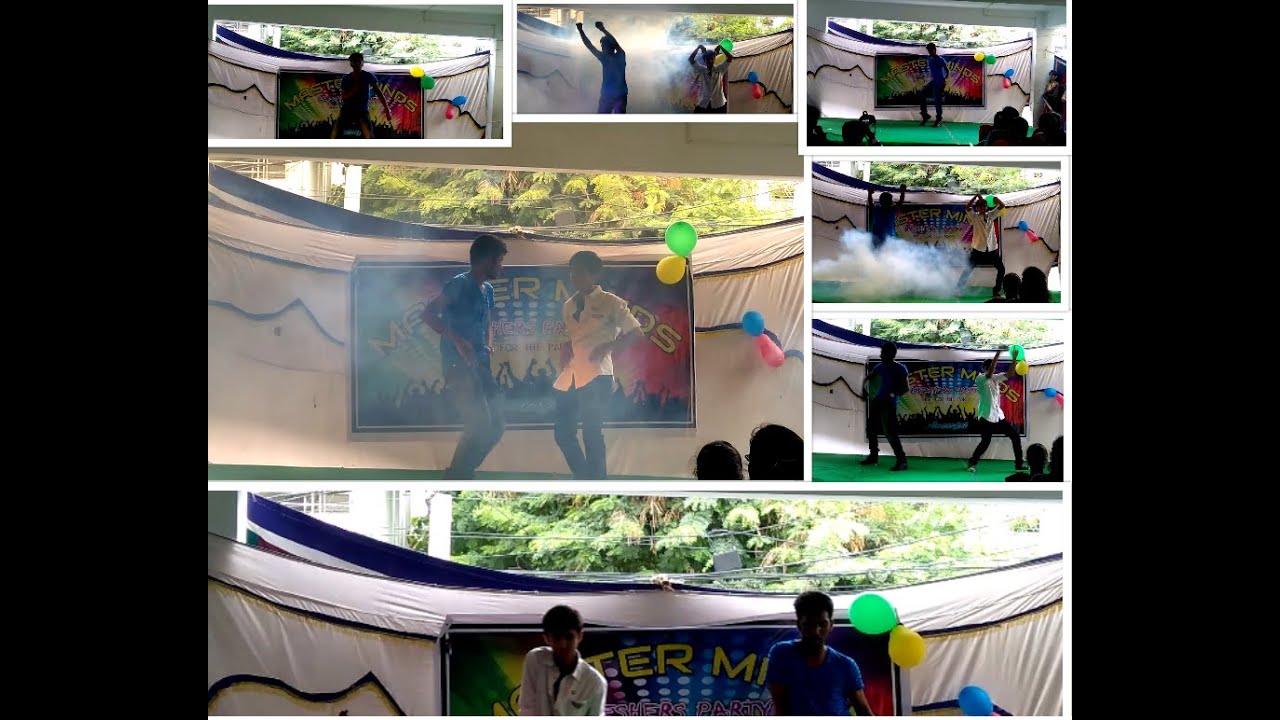Master Minds Ameerpet | Freshers Party | Yashwanth & Lovesh Dance Performance