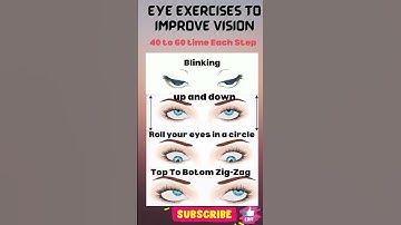 Thumbnail of How to Improve Your Eyesight with Eye Exercises | 4 Eye Exercises to Improve Your Vision
