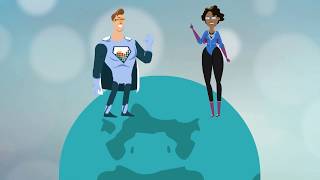 Telehouse America:  New explainer animation video  - Telehouse  the IT Super hero
