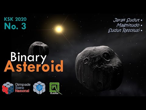 Pembahasan KSNK Astronomi 2020, no. 03 -  Pengamatan Asteroid Ganda