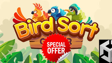 bird sort unity source code - unity project - unity game