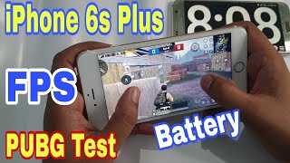 iPhone 6s Plus PUBG Test In 2023 | Pubg Battery And FPS Test In iphone 6s plus