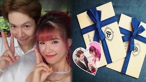 Người thiết kế thiệp cưới bật mí những điều thú vị về Khởi My và Kelvin Khánh