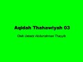 Aqidah Thahawiyah 03