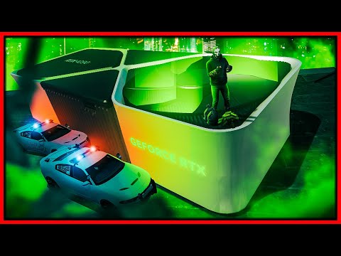 I ANNOYED COPS IN HUGE GRAPHICS CARD IN GTA 5 RP