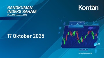 IHSG Anjlok Hari Ini (17 Oktober 2025) | KONTAN TV