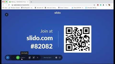 How to create a Poll with Slido