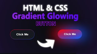 How To Make a Gradient Glowing Button using CSS #coding #programming #webdevelopment #trending 