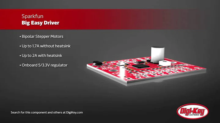 Sparkfun Big Easy Driver Stepper Driver | Digi-Key Daily