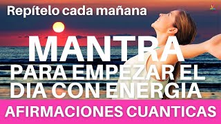 ☀️ DECRETOS de la MAÑANA ☀️ | Afirmaciones para EMPEZAR el DIA con ENERGIA en POSITIVO | Mindset