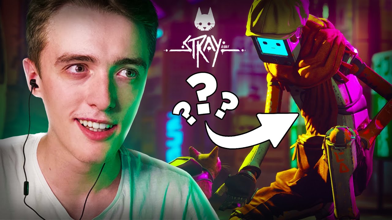 КОТИК ПОПАЛ В РОБО-ТРУЩОБЫ (Stray 2 ЧАСТЬ)