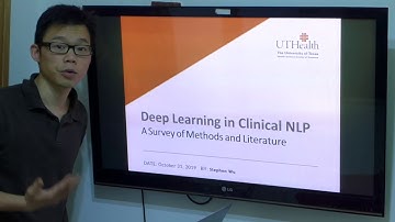 HI6330 -- Deep Learning in Clinical NLP