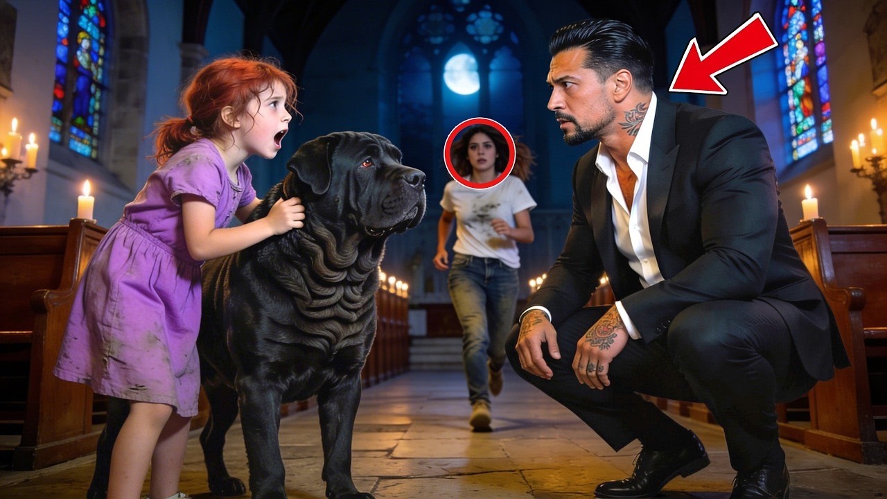 Une fillette dit au chef de la mafia : 