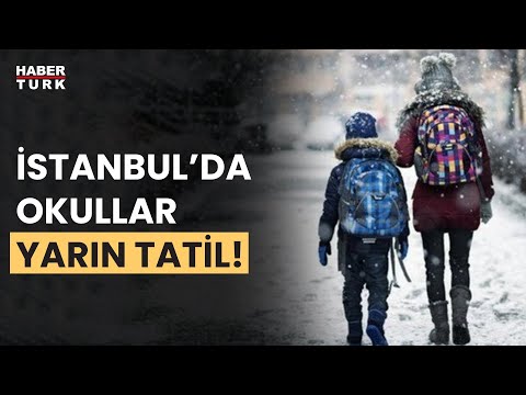 Vali Yerlikaya açıkladı! İstanbul'da okullar yarın tatil