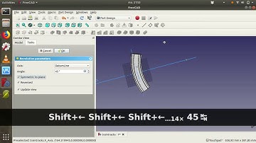 FreeCAD 0.17 Reuse sketches with Master Sketch workflow - Design a Brio train track