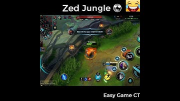 Xém nữa thì toang 🤣 |Liên Minh Tốc Chiến: zed jungle |Easy Game CT #shorts