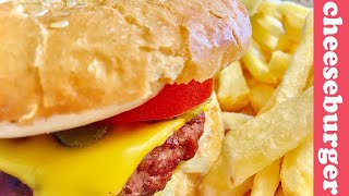 تشيز برجر أحسن من المطاعم،مع الصوص السرية /Cheeseburger with secret sauce