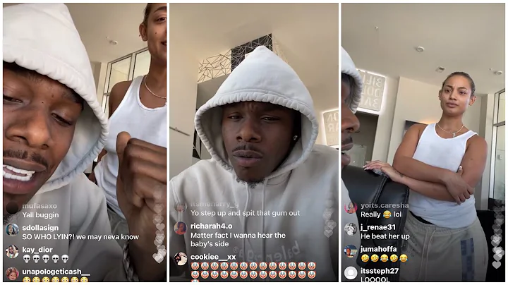 DABABY AND DANI LEIGH ON INSTAGRAM LIVE ARGUING | ...