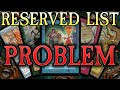 How to Fix the Reserved List Problem in Commander | Why the Reserved List is Causing Issues for EDH