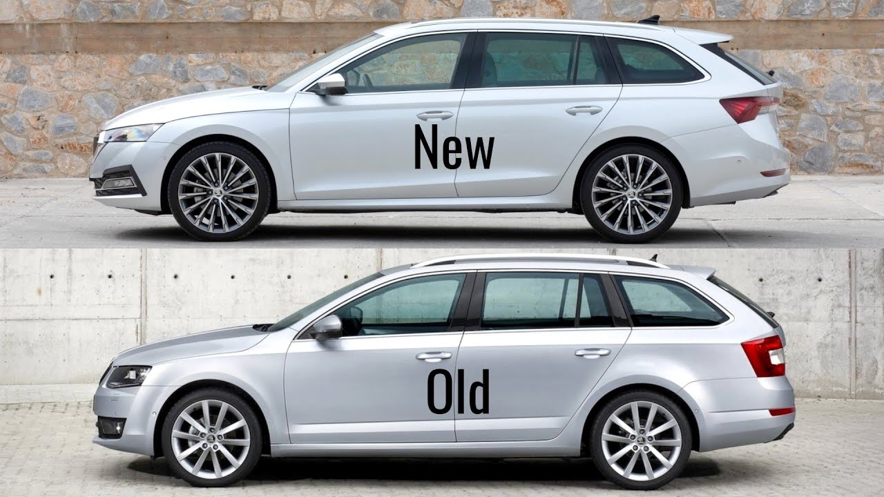 2020 Skoda Octavia Combi Vs Old Skoda Octavia Combi Youtube