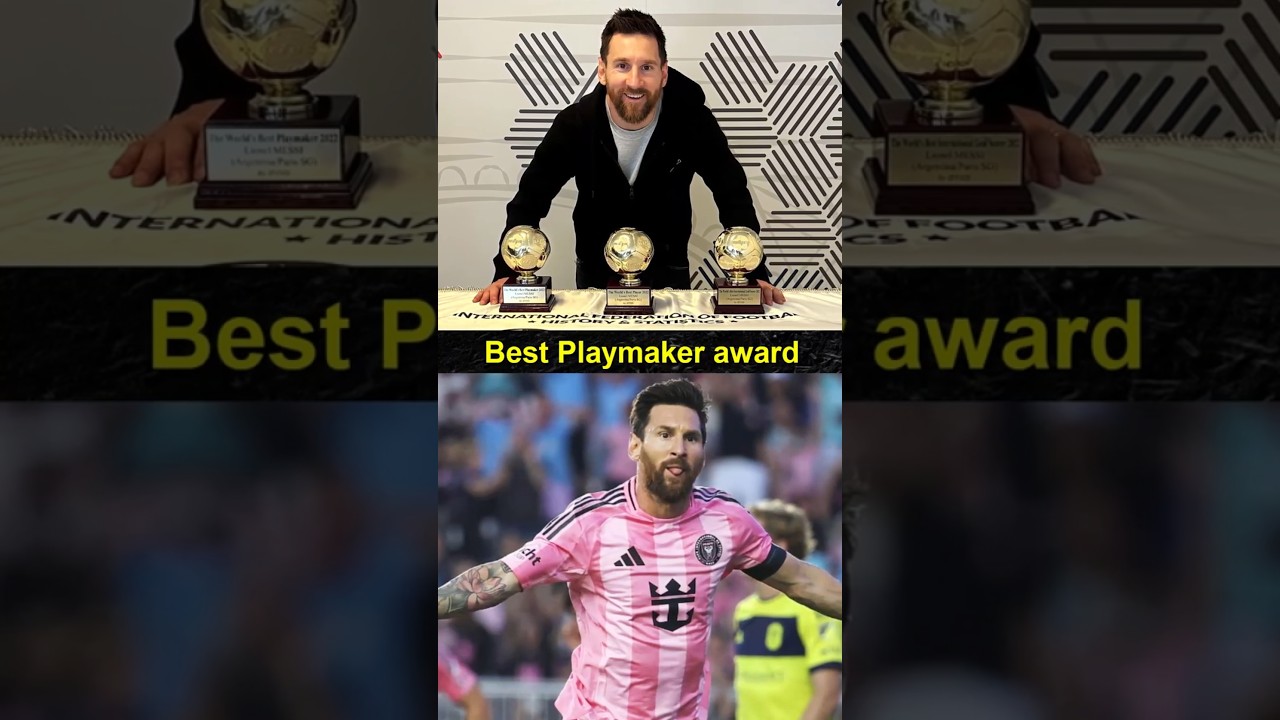 Месси — «Премия IFFHS лучшему плеймейкеру 2025 года» 🏆