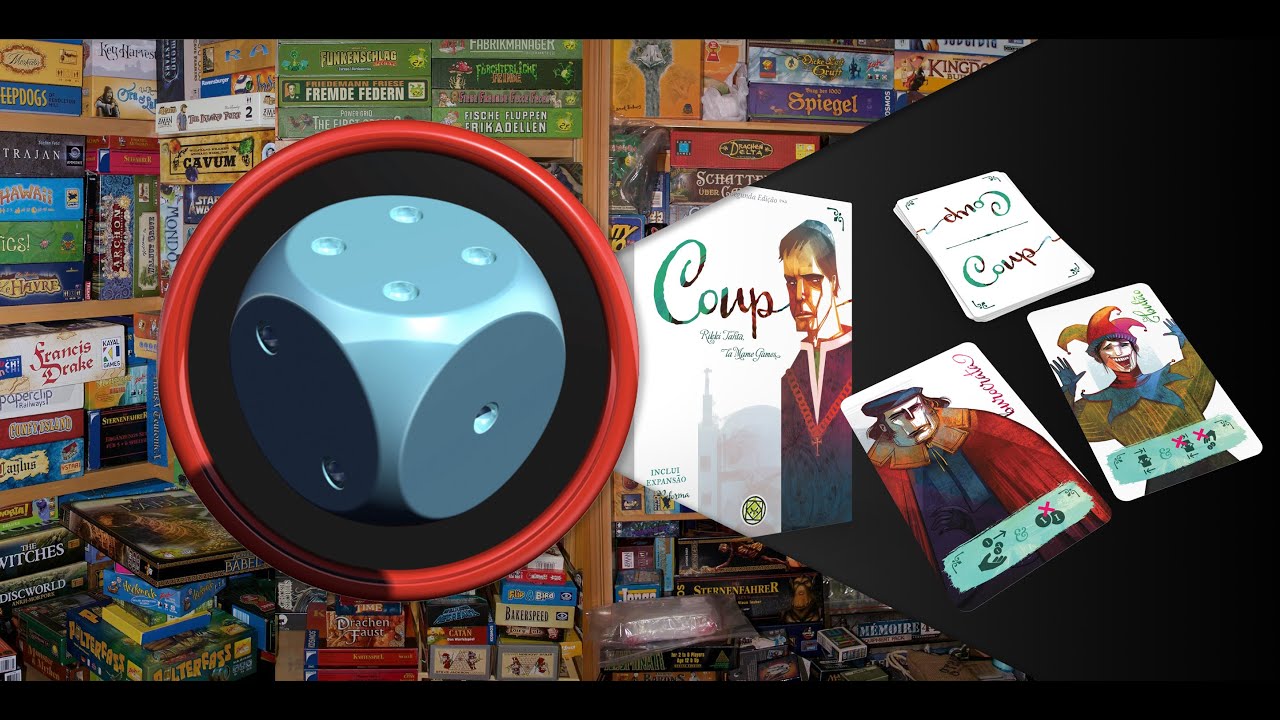 COUP, Board Games Jogos de Tabuleiro