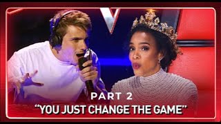 Incredible LOOPING ARTIST shocks the coaches | Part 2 | 'Sympathy for the Devil'