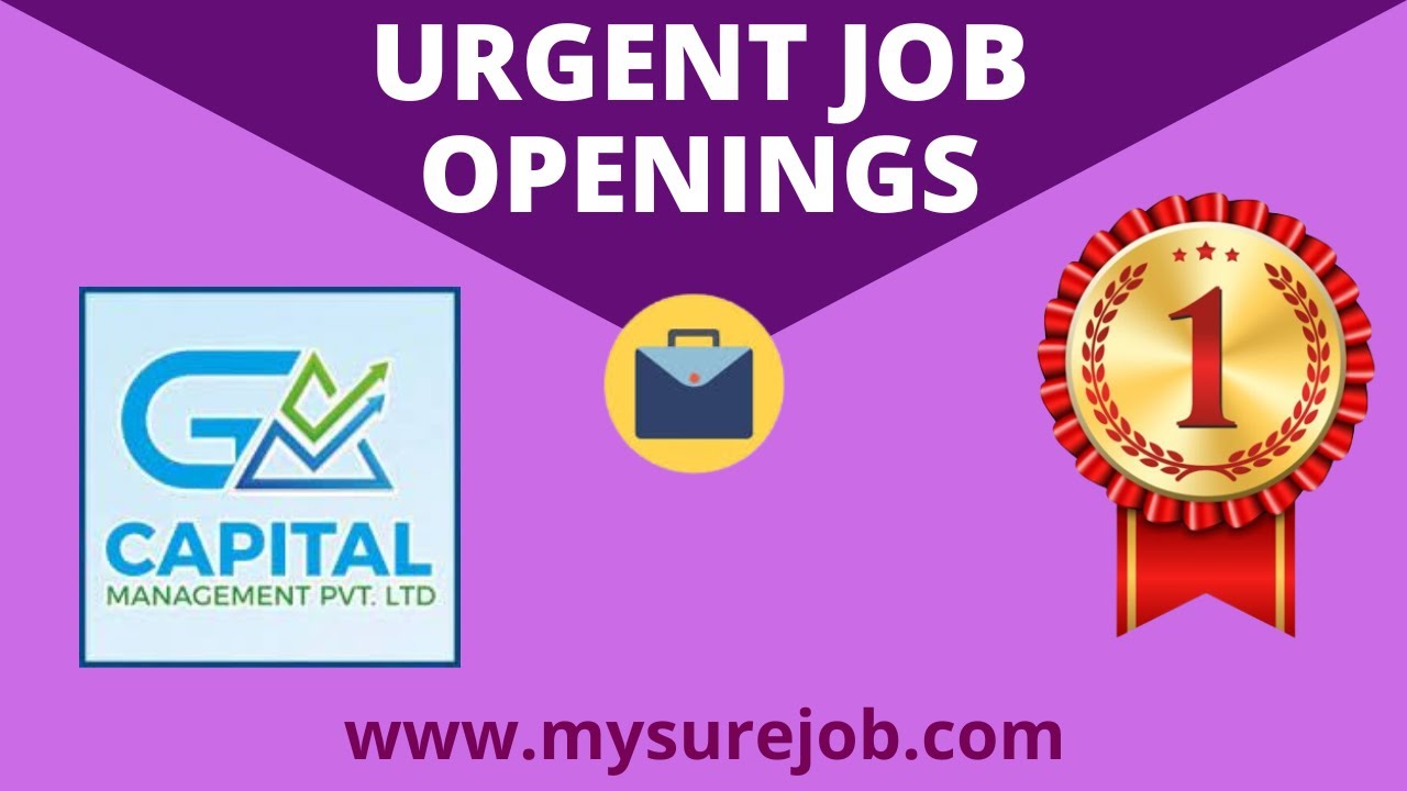Jobs In G A Capital Management Jobs In India Jobs In Delhi NCR delhi-job-latest-delhi-ncr-jobs-high-salary