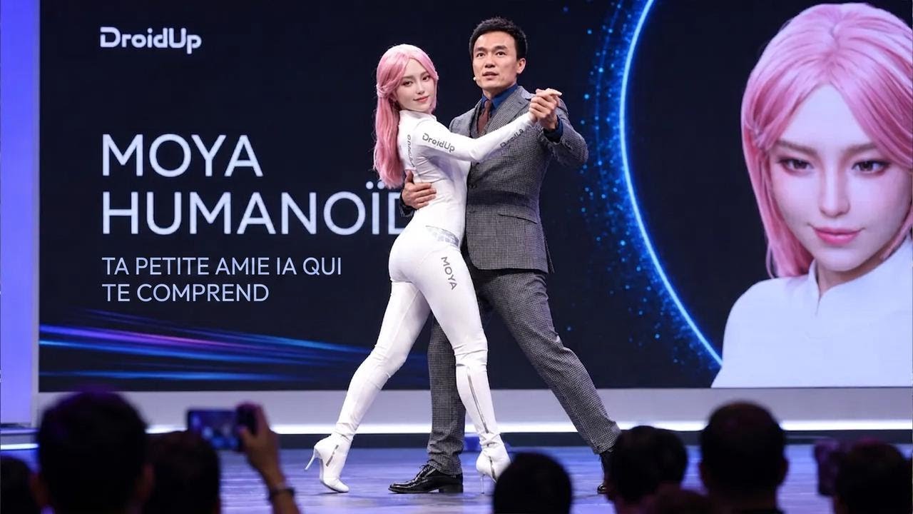 Le nouveau robot IA de Chine, MOYA, semble trop réel (92% humain !)