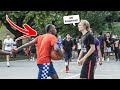 We Almost Fought... WILD CHAOS At The Park! (5v5 Basketball)