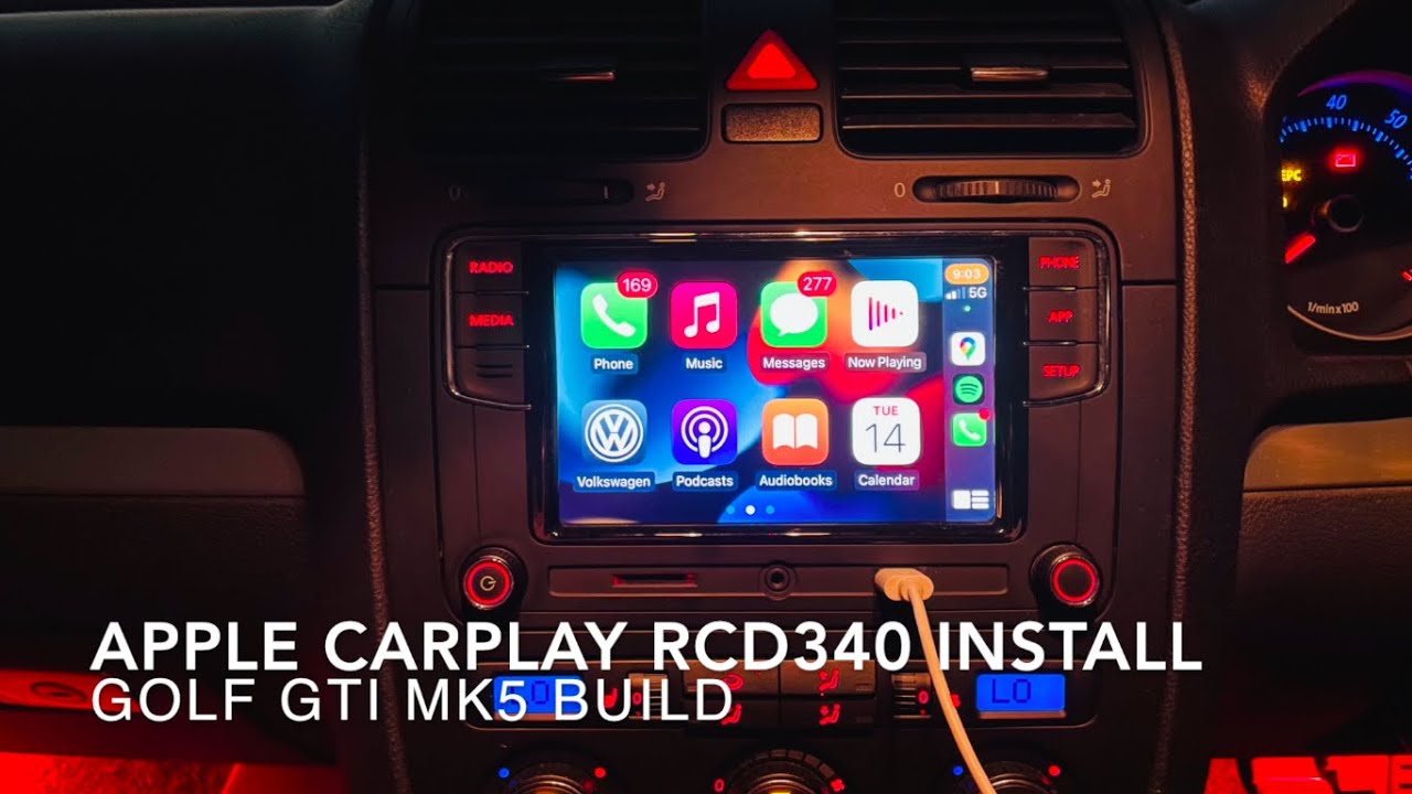 EP2] Apple Car Play (RCD340) install - Golf GTI Mk5 Build 