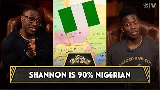 Shannon Sharpe is 90% Nigerian: 'Look like I got off the boat yesterday.' | CLUB SHAY SHAY