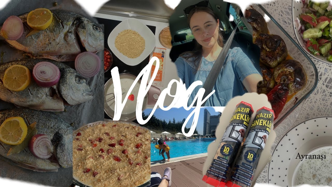 VLOG | Günlük Ev İşleri | Balık Tarifi , Nihayet Güzel Bir Sineklik Aldık | Baza altı düzenim