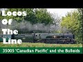 Locos de la ligne  35005  canadian pacific  et the bulleids