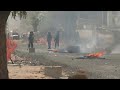 Scenes in the streets of Dakar as dwindling protest met by armed police | AFP