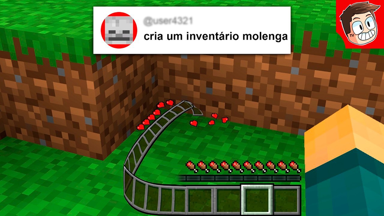 Criei Ideias BIZARRAS dos Inscritos no Minecraft
